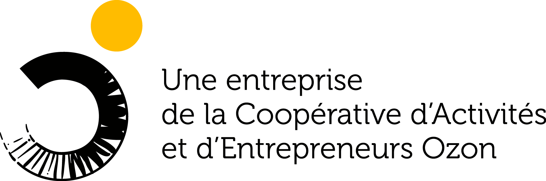 Logo de la coopérative OZON, structure d’accompagnement des entrepreneurs